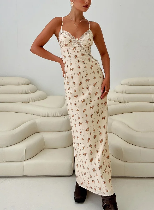 Maxi dress for birthday party -Madeleine Lace Maxi Dress Multi Floral