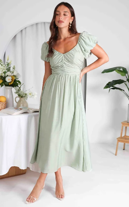 Formal maxi dress -Zaroni Maxi Dress - Mint