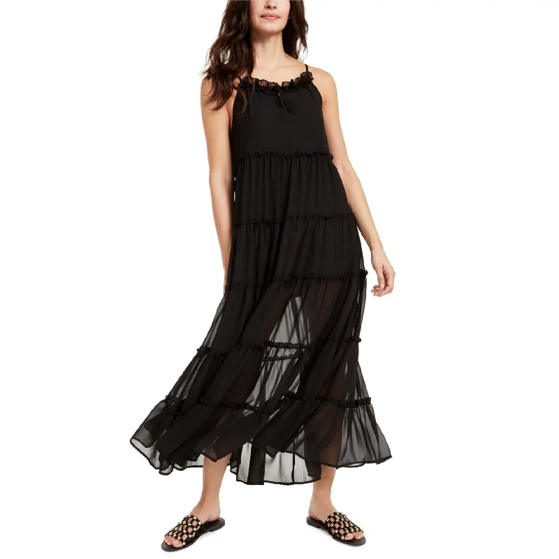 Maxi dress with floral prints -The Weekend Womens Senorita Maxi Dress, Black, Small