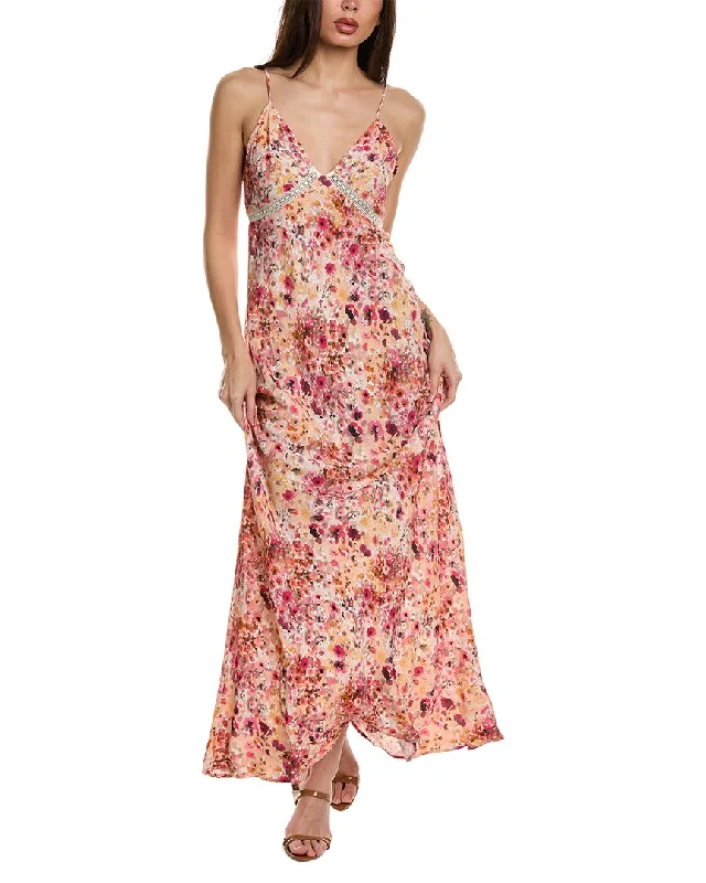 Maxi dress for evening -Favorite Daughter The Blackberry Maxi Dress