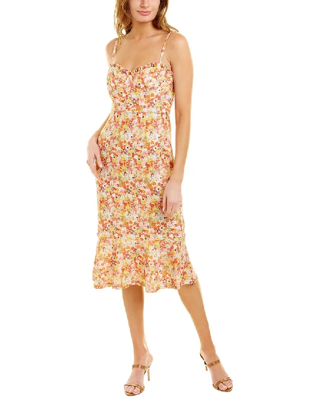 Midi dress for wedding guest -Hutch Midi Dress