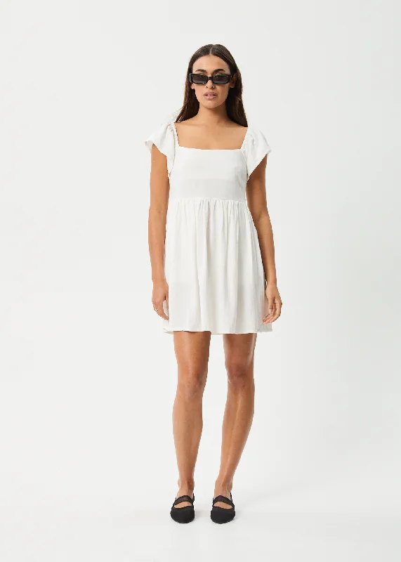 Mini dress for a night out -AFENDS Womens Twila - Mini Dress - White