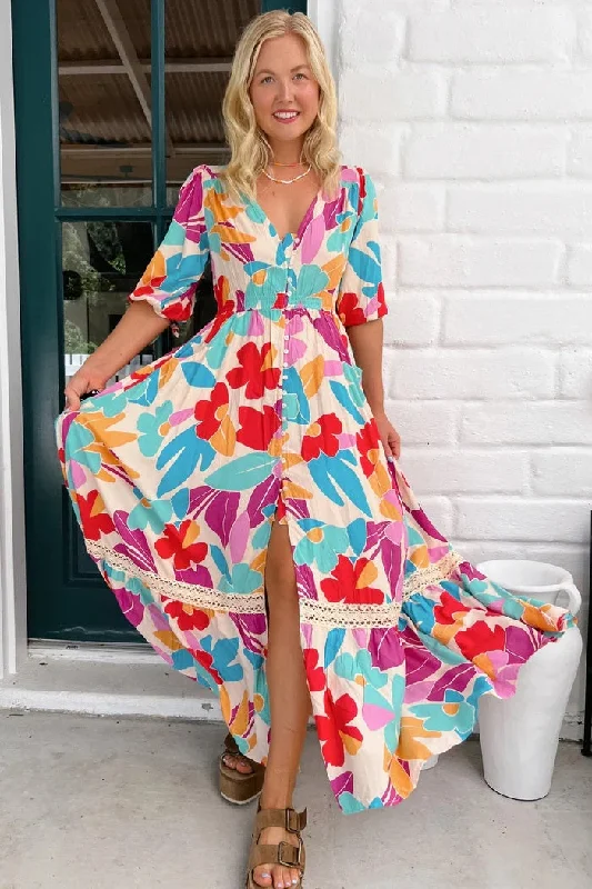 Boho style maxi dress -Jaase Molli Maxi Dress