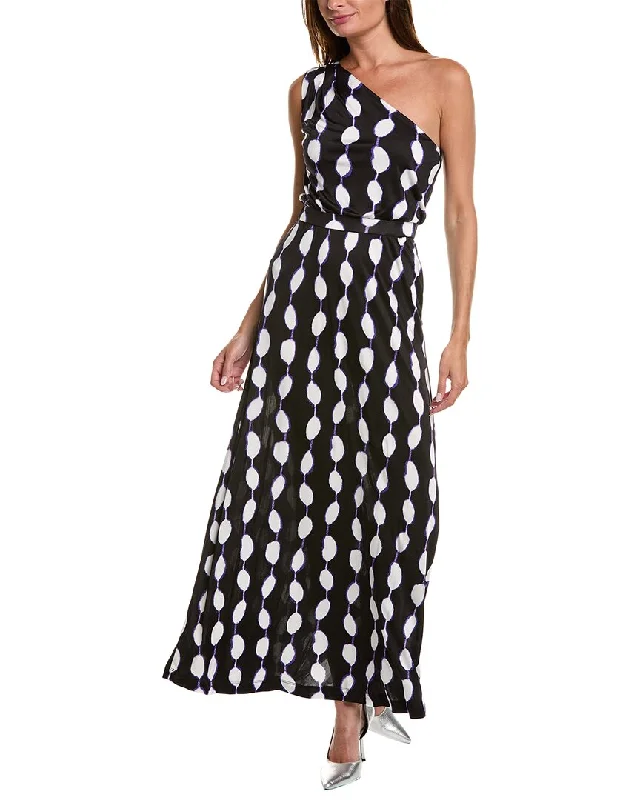 Maxi dress with pleats -Diane von Furstenberg Kiera Maxi Dress