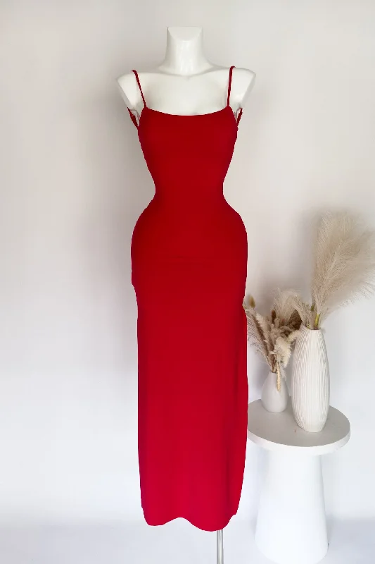 Sexy maxi dress -Jane Maxi Dress - Red