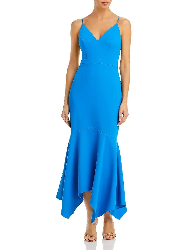 Elegant maxi dress -Womens Scuba Maxi Cocktail and Party Dress