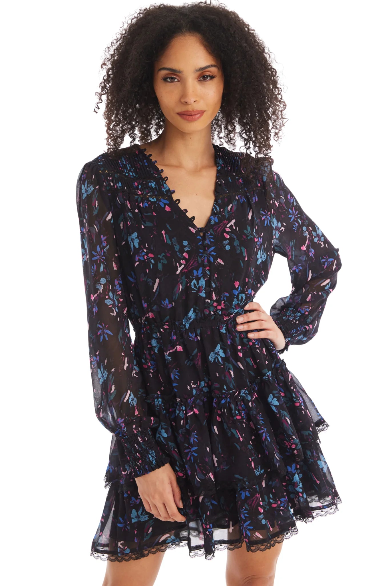 Mini dress with pockets -BROOKE MINI DRESS