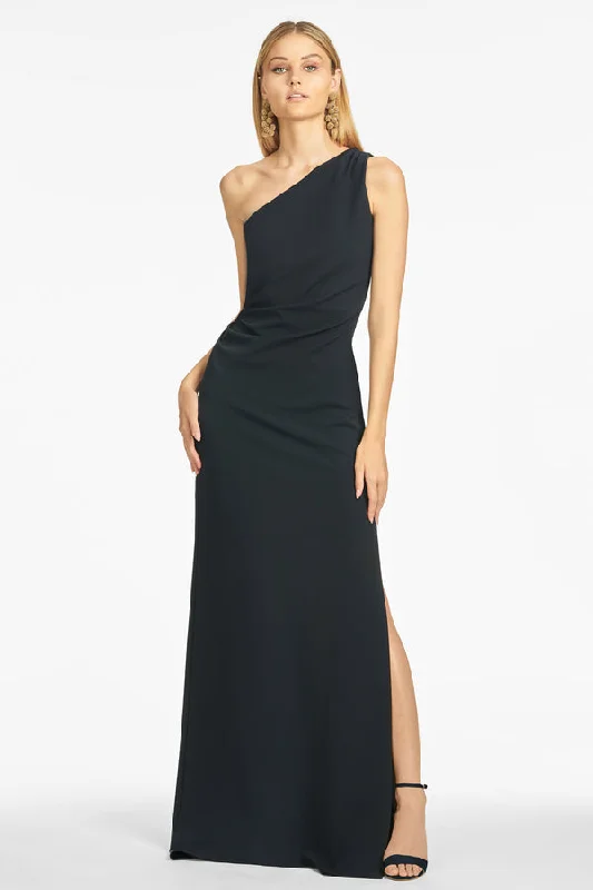 Evening dress with velvet-Sachin & Babi Cece Gown - Ready To Ship